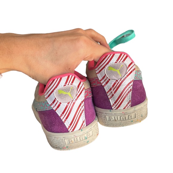 Abstract Puma suede sneakers - Picture 4 of 5